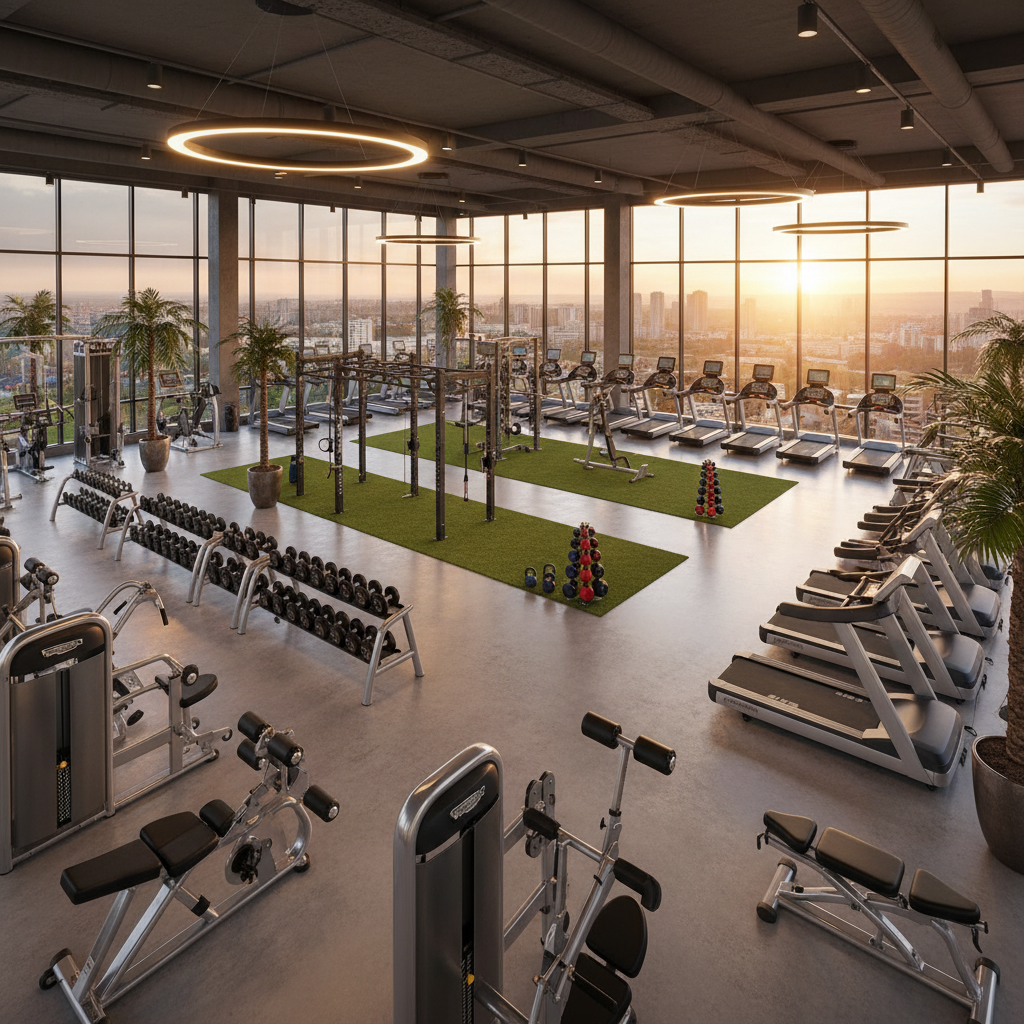 IRON Fitness — Efekt finalny