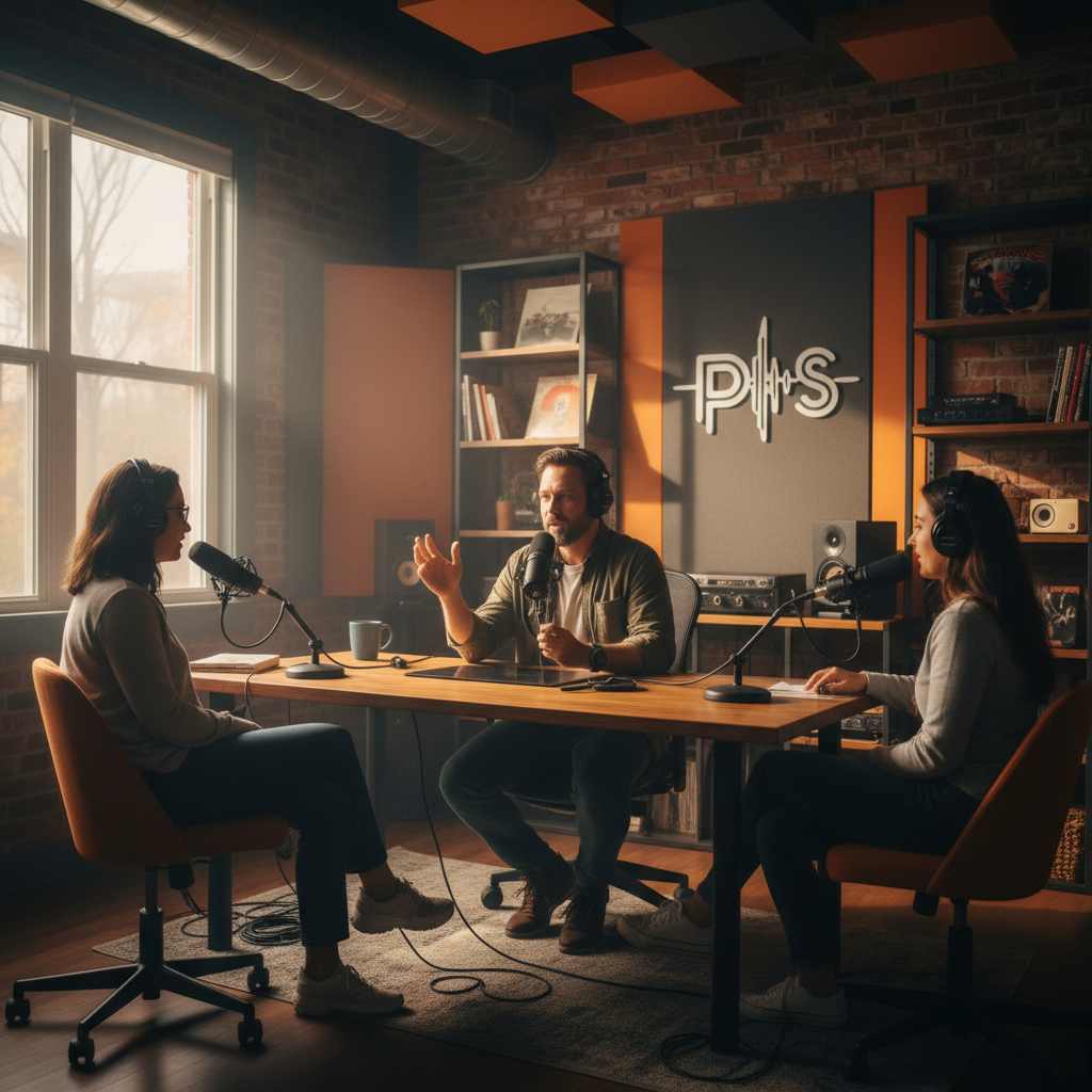 Podcast Studio — Zakończony projekt