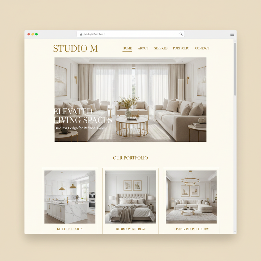 STUDIO M Wnętrza