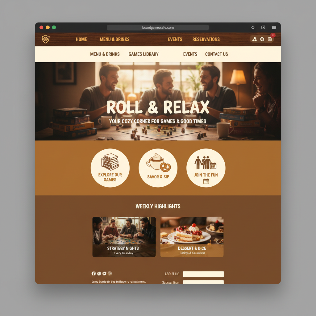 Board Games Cafe